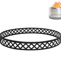 Carbon Steel 23 Inch Fire Pit Stand For Outdoor Hangouts Stable Base For Solo Stove Yukon And 27 Inch Pits Heat Resistant