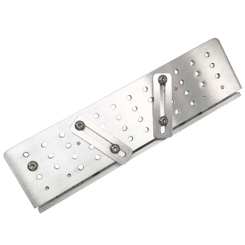 Heavy Duty Knife Beveling Jig With No Sweat Adjustment And Built Like A Tank 7075 Aluminum Body for knife sharpening.