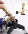 Bunsen Burner Portable Laboratory Gas Burner Brass With Adjustable Air Mix And Gas Flow For Precise Lab Heating And Safe Experiments