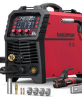 All In One 6 In 1 MIG Welder With Gas, Flux Core, Stick MMA, Lift TIG, Spot Weld, Spool Gun Ready Aluminum Multi Process Welder, 200Amp