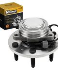 Front Wheel Hub Bearing With ABS For 2007-2014 Escalade Tahoe Suburban 1500 Silverado 1500 Sierra 1500 Yukon Yukon XL Avalanche 6 Lug RWD Replacement Direct Fit