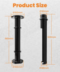 Rear Axle Bearing Puller Tool For Toyota Land Cruiser 1998-2008 And Tacoma 1995-2016, ABS Sensor Ring Puller Size Details
