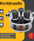 5 Inch Bush Hammer Plate For Stone And Concrete Coating Removal And Surface Roughening CSP 4 5 Anti Slip Floor Prep