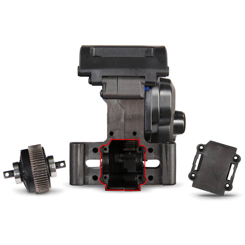 Pro Series Magnum 272R Transmission Bundle with visible 86 Tooth Spur and 23 Tooth Pinion Gears, for 1:10 scale 2WD models.