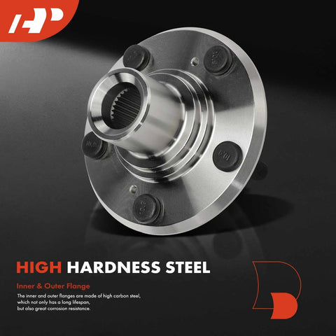 2 Pack Front Wheel Bearing And Wheel Hub Kit With Nut For Honda Odyssey 2005 To 2010 5 Lug Ready To Roll High Load Capacity