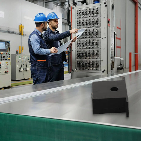Self Powered AC Current Sensor Switch 30A Adjustable With Smart Current Monitoring Red Green LED Indicators No External Power Needed Output Signal Switching Input Output Isolation Ideal For Automation mounted in industrial panel