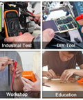 Go-To DIY Ready Multimeter Volt Meter 2000 Counts Digital Tester used in industrial, DIY, workshop, and education settings.