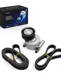 Serpentine Belt Kit With Belt Tensioner For Mazda 3 And 3 Sport L4 2 0L 2004 2009 Replacement Drive Belt Tensioner Assembly
