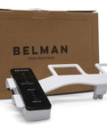Slim Modern Bidet Toilet Attachment With Dual Self Cleaning Nozzles, Fresh Water Sprayer, Adjustable Water Pressure, Non Electric