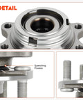 Front Wheel Bearing Hub Assembly For 2007 2012 Nissan Altima 2.5L With 5 Lug 4 Wheel ABS Replacement 513294 close-up details