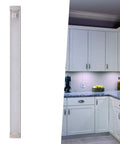 LED Under Cabinet Light Kit With Motion Sensor, Dimmable, Tool-Free Install, Ultra Slim Linkable Design, Cool White 4000K, 9-Inch Length in kitchen