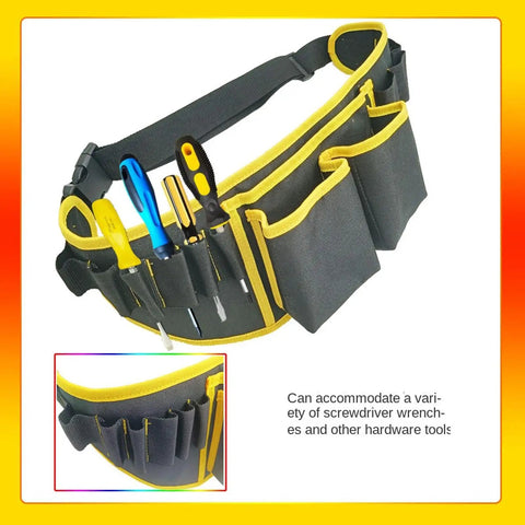 Gardener Tool Belt With Quick Access Pockets Portable Waist Bag For Workshop And Lawn Care Heavy Duty Organizer with tools