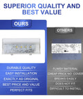 Comparison of our Freezer Light Replacement Bulb W10515057 Fits Wrs325fdam02 And 1064 1065 Series versus others