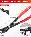 Panel removal tool from Six Piece Fuel Line Pliers Set For Auto Repair With Hose Clamp Pliers Panel Removal Tool Hose Removal Pliers