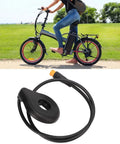 Multifunction Electric Bike Pedal Sensor With 12 Magnets Dual Hall Effect For Smooth Pedal Assist And Accurate Power Readings Easy Install Durable PC Plastic Build And Broad Compatibility With Most E Bikes in use with an e-bike on a path.