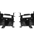 Front bumper brackets for RAM 1500 (2013-2018, 2019-2024 Classic), black steel, left and right
