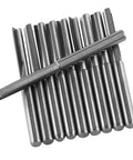 Get A Bang For Your Buck With This 10 Pack Of 3.175mm Tungsten Carbide End Milling Cutters Perfect For CNC Woodworking And Engrave Jobs That Need Durable Double Flute Bits, showing precision milling tools.