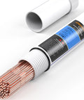 ER70S-6 Mild Steel TIG Welding Rod Filler Wire One Sixteenth Inch Diameter, Sixteen Inch Length, 5 Pound Pack in open tube container