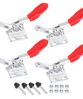 Pro Grade Quick Clench Clamp Toolkit And Thickened Tool Bag For Electricians with galvanized clamps and accessories