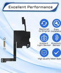 Earpiece Flex Cable Replacement For iPhone 15 Pro Series A3102 A2848 A3101 A3104 - DIY Fix To Restore Crisp Calls, Accurate Ambient Light Sensor, Durable Build, Easy Install For Your Phone. Black flex cable with sensor module