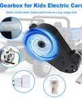 Upgrade Your Kids 24V Ride On Car With A High Speed Gearbox Motor 2 Pack 40000 RPM Replacement Parts shown with wiring details