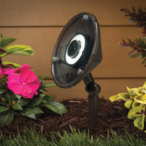 LED Landscape Wall Wash Light In Bronze Finish For Outdoors Dope Energy Efficient Outdoor Lighting Fixture For Gardens And Walkways