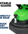 Heavy Duty Tungsten Carbide Milling Disc For EOF 100 Paint Remover with adjustable depth and vacuum shroud, detail view.