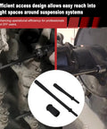 Beast Mode Pneumatic Bushing Driver Set For 1 And 3 Eighths Inch Anchor Pins And Bushings Eleven And A Half Inch Long Drive