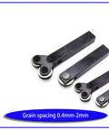 Lathe Knurling Tool Set With Single And Double Wheel 0.4mm To 2mm Knurling Range Straight Grain Mesh Alloy Tool Steel Durable Knurling Knife For Metal Embossing And Grippy No Slip Finish