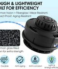 Replacement Weed Eater Head For Kobalt 80V 40V And 24V Cordless Trimmers with 0.080 inch dual-line, fiberglass nylon head
