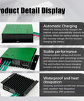 MPPT Wind Turbine Charger Controller 12V 24V 500W Auto Match IP67 Waterproof Wind Generator Controller for Wind Power System Style B With Display Off Grid Ready product detail display showing features