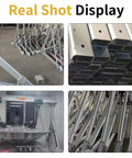 Lightweight Aluminum Alloy Gantry Crane, Portable Shop Lift Crushing 4400 Lbs Loads, detail of adjustable frame and structure