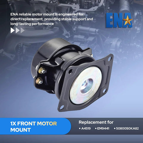 Front Engine Motor Mount For Honda Odyssey Pilot Ridgeline And Acura MDX 3.5L V6 MFI MPI Replacement A4519 EM9441