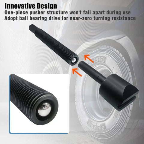 Dual Wheel Separator Tool Set With 11 Threads One Piece Pusher Hub Removal Kit innovative design detail