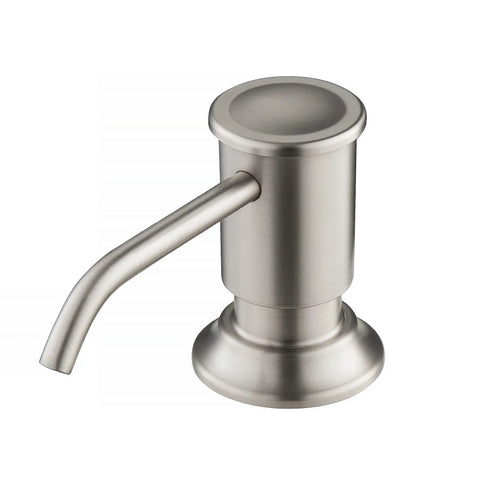 Multi Purpose Kitchen Soap And Lotion Dispenser In Spot Free Stainless Steel with Self Priming Pump No Fuss Easy Top Refills