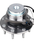 Front Wheel Bearing Hub Assembly for 2003 to 2017 Chevy Express GMC Savana 2500 3500 4500 8 Lug Bolts ABS Front Replacement