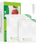 Reusable Vacuum Sealer Bags For Food 30 Small Size 8.7 By 11.8 Inch And 11.8 By 13.8 Inch Leak Proof And Odor Resistant Freezer