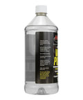 Heavy Duty Synthetic Vacuum Pump Oil Built For Hvac Crews Demanding Zero Mist in clear bottle with white cap, 1 quart size.