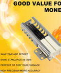 Flat Oven Igniter Replacement For Samsung Gas Range Oven DG94 00520A with flames background and product benefits list