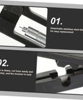Hydraulic Hose Fitting Insert Tool For Brake System, Compact And Lightweight, Universal Oil Needle Driver With Lock, close-up