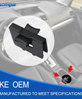 Subaru Center Console Cup Holder Insert Replacement For Forester 2014 2015 2016 2017 2018 2019, Legacy 2010 2011 2012 2013 2014, Outback 2010 2011 2012 2013 2014, Premium Direct Fit Interior Organizer, Keeps Drinks Stable shown in car interior