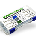 Grab This Awesome 320PC Weather-Pack Electrical Kit With Sealed Terminals And Connectors For Heavy Duty Wiring Up To 10-20 Gauge Making Every Connection Totally Waterproof In Tough Automotive Conditions, clear plastic case