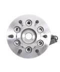 Front view of Front Right Wheel Bearing And Hub Assembly For 2004-2008 Chevrolet Colorado, 2004-2008 GMC Canyon, 2006 Isuzu I-350, 2007-2008 Isuzu I-370 4WD With ABS Direct Fit Replacement