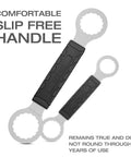 Pro Grade Bottom Bracket Removal Tool Kit For Bike Maintenance Fits Shimano Hollowtech II BB9000 BBR60 And FSA MegaEvo with slip-free handle