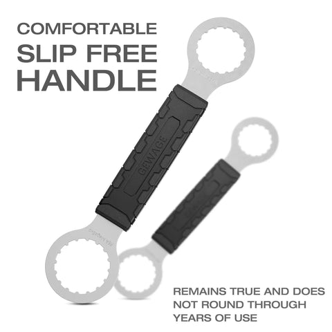 Pro Grade Bottom Bracket Removal Tool Kit For Bike Maintenance Fits Shimano Hollowtech II BB9000 BBR60 And FSA MegaEvo with slip-free handle