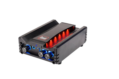 Micro 2 Channel Class D Amplifier with 3.5mm AUX Input and Stereo RCA Outputs 100W Peak Power Long Range Bluetooth Up To 100 Feet