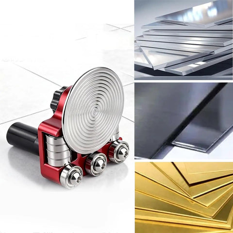 Sheet Metal Roller Break Bender For 40 To 180 Degree Bends Pro Grade Single Station Disc Bender with metal sheets
