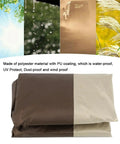 Durable Patio Egg Chair Cover With Zipper Fits Most Hanging Egg Swing Chairs 75 Inch High By 45 Inch Deep Waterproof