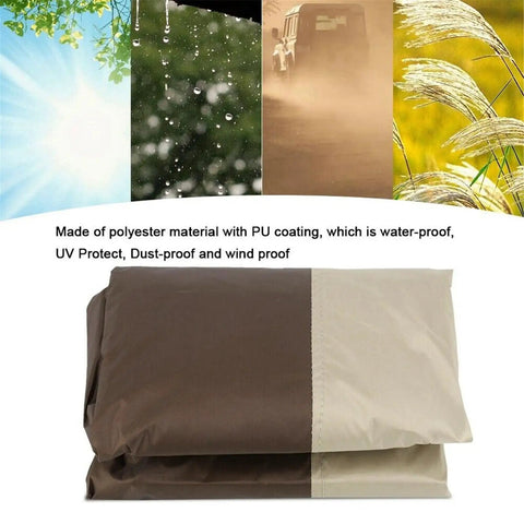 Durable Patio Egg Chair Cover With Zipper Fits Most Hanging Egg Swing Chairs 75 Inch High By 45 Inch Deep Waterproof