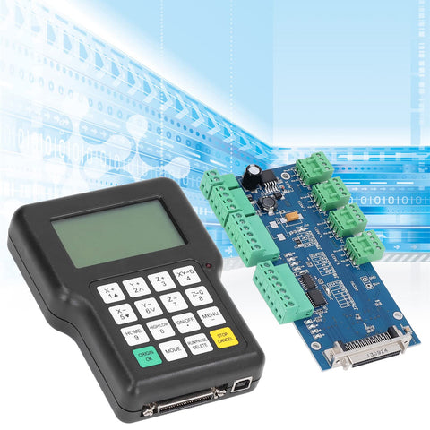 Standalone CNC Controller for 3 Axes With DSP Remote Hand Controller and High Microstepping USB Port
